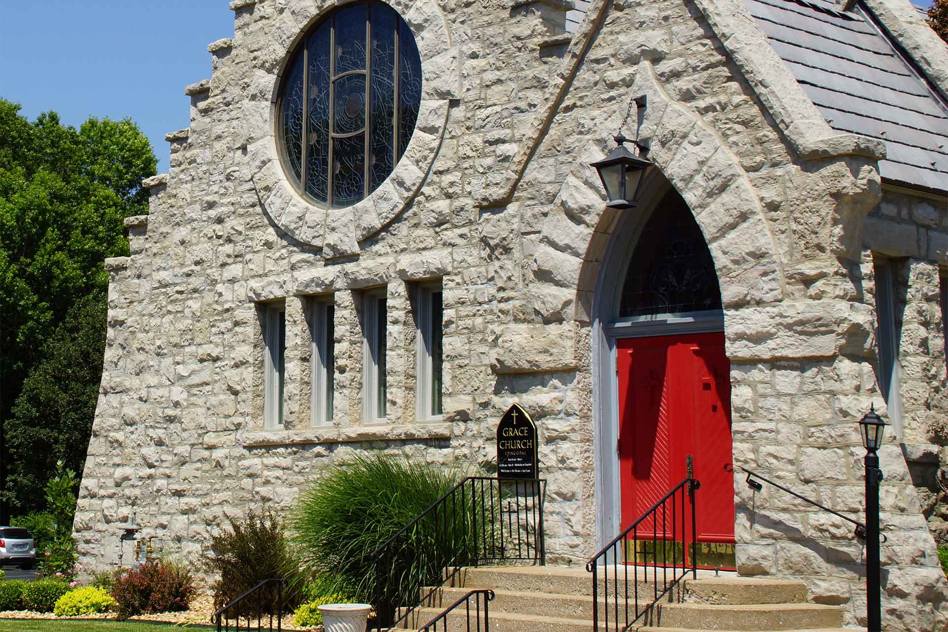 church-front-red-door
